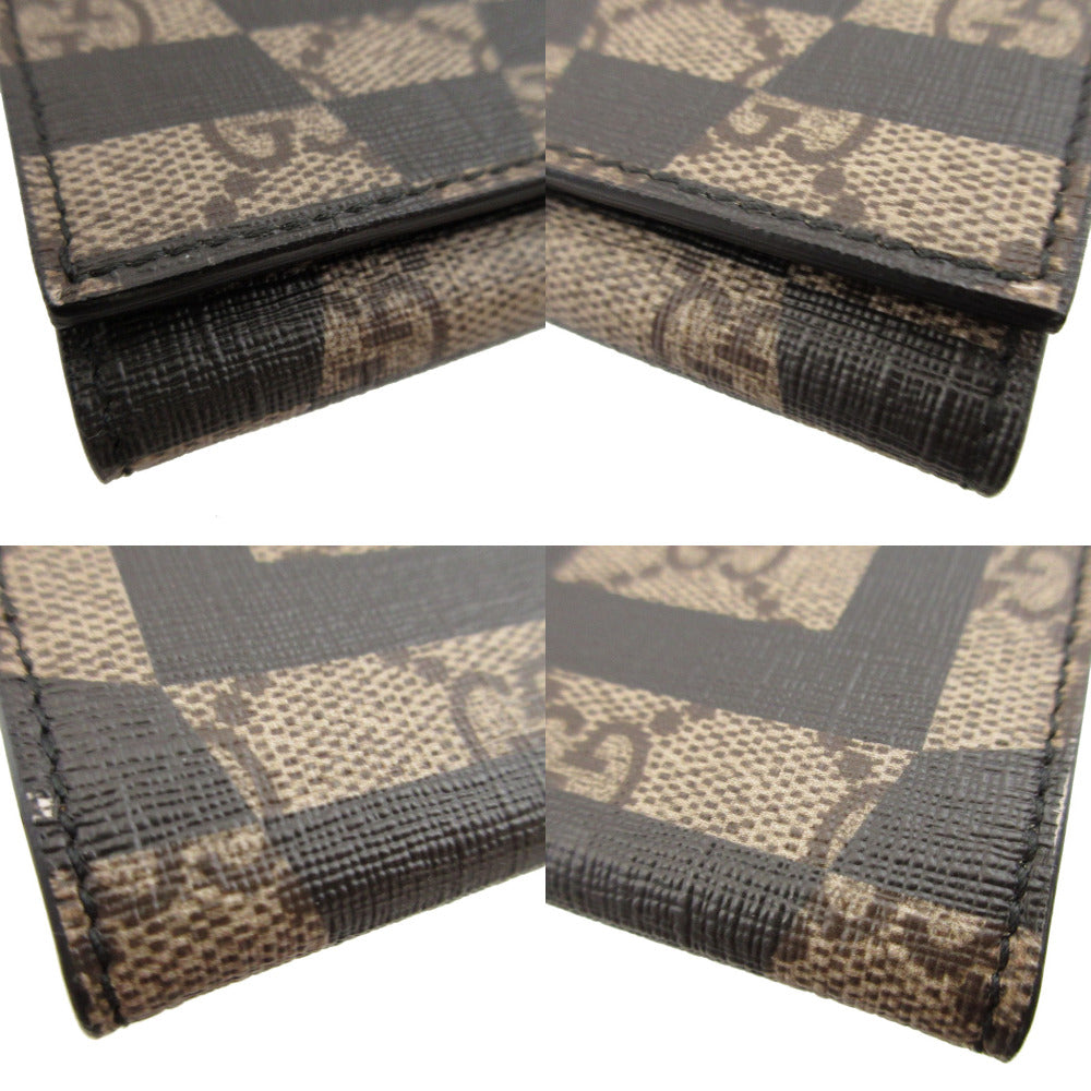 GUCCI Coin case 406565 GG canvas, leather beige GG Kaleido