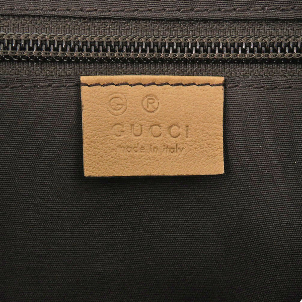 GUCCI Shoulder Bag 257301 canvas beige Women Used Authentic