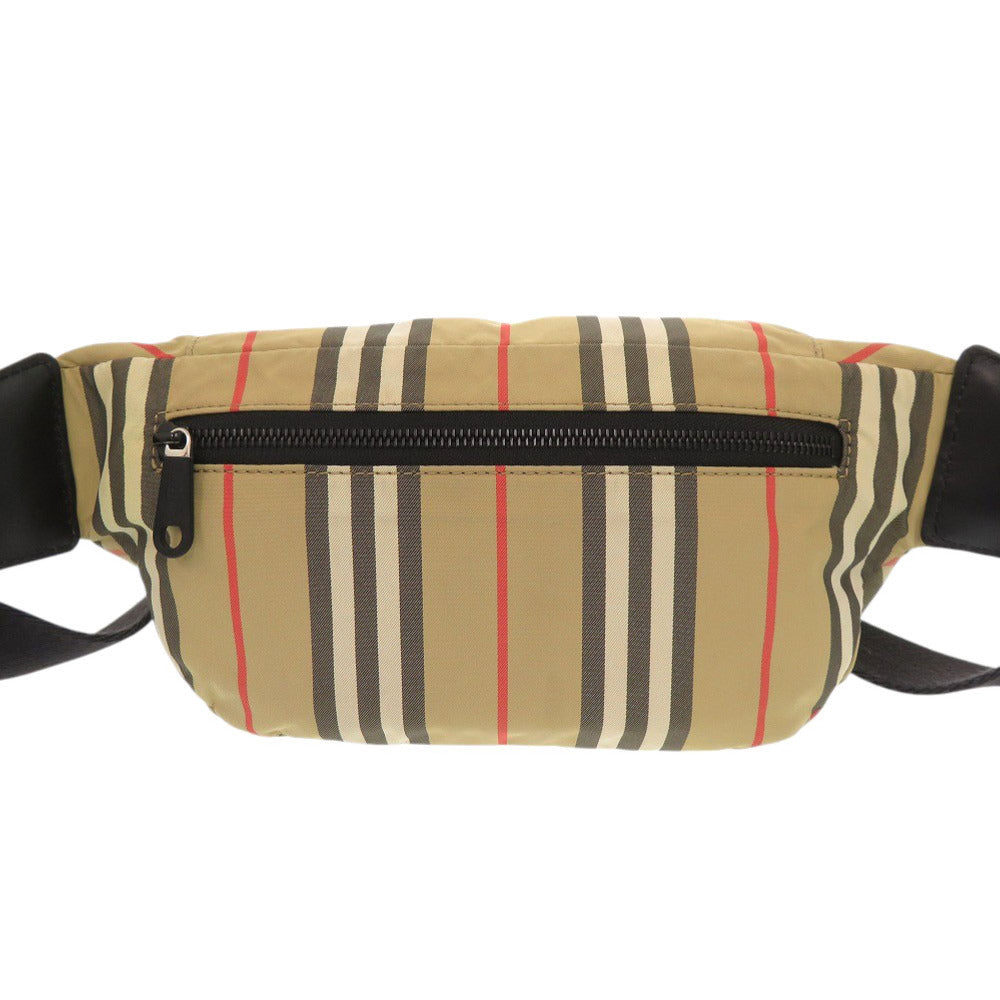 BURBERRY Sling bag 8014715 Nylon beige check unisex(Unisex) Used Authentic