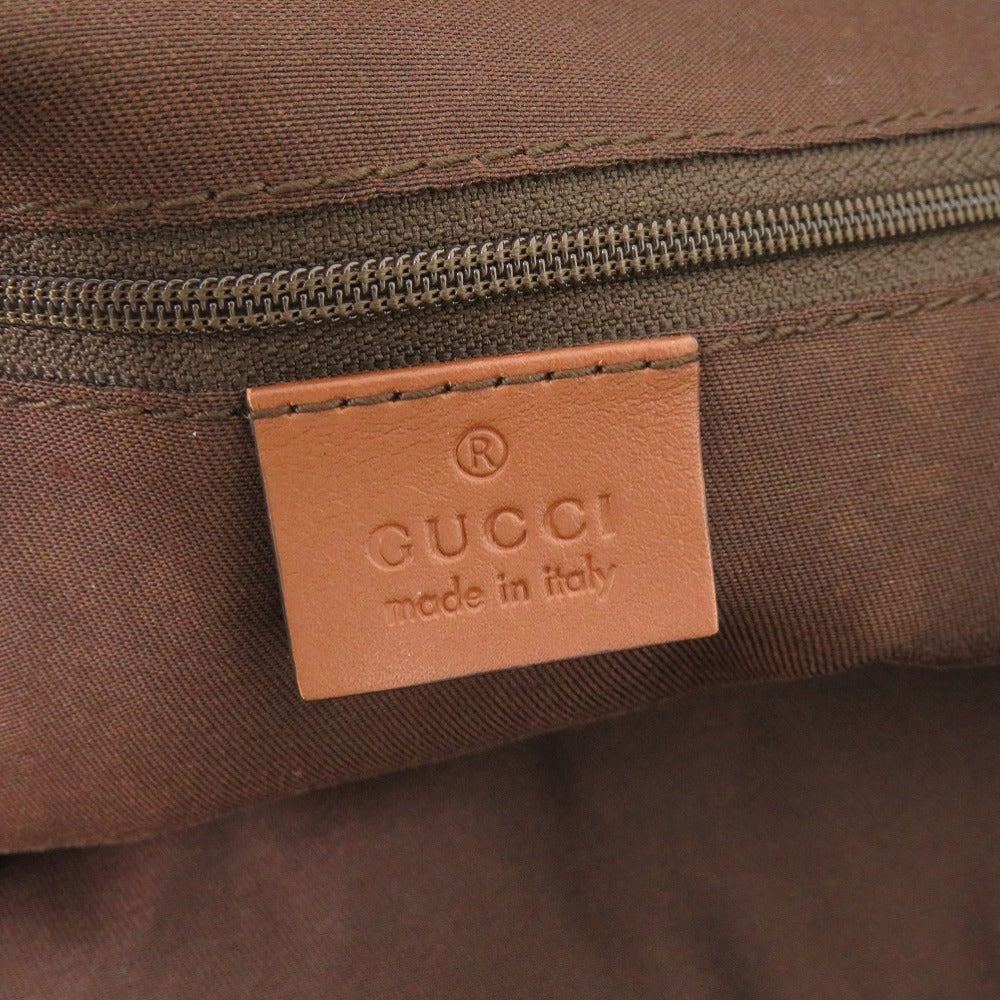 GUCCI Shoulder Bag 223974 GG canvas, leather beige 2WAY Sukey Women Used Authentic