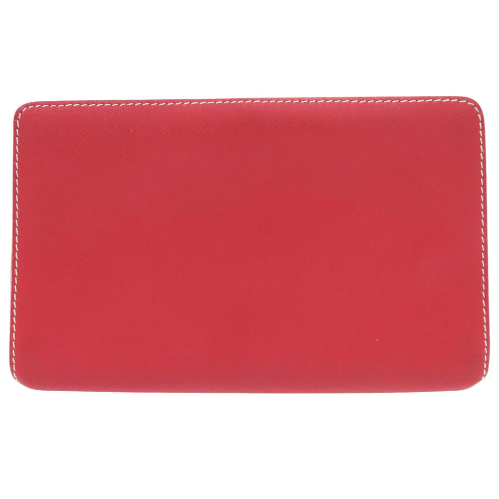 LOEWE Pouch leather Red