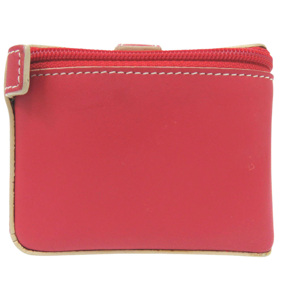 LOEWE Pouch leather Red