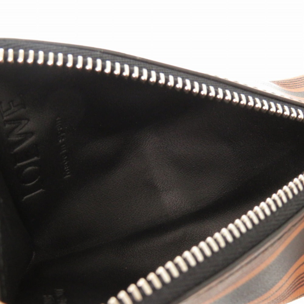 LOEWE Coin case Calfskin Brown