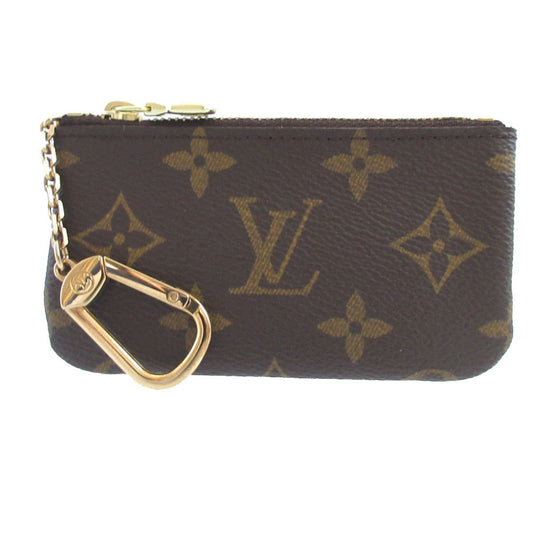 LOUIS VUITTON Coin case M62650 Monogram canvas Brown Pochette Cre