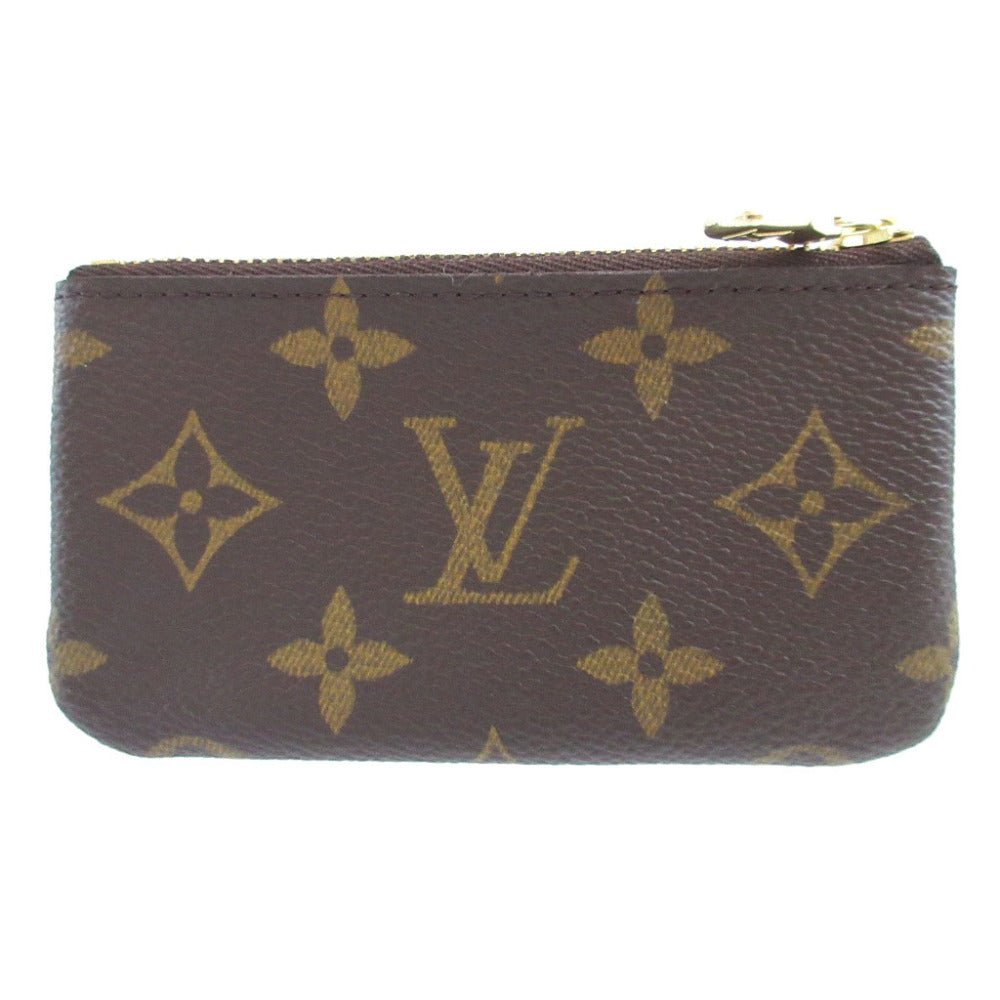 LOUIS VUITTON Coin case M62650 Monogram canvas Brown Pochette Cre