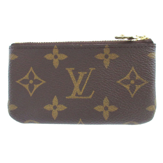 LOUIS VUITTON Coin case M62650 Monogram canvas Brown Pochette Cre