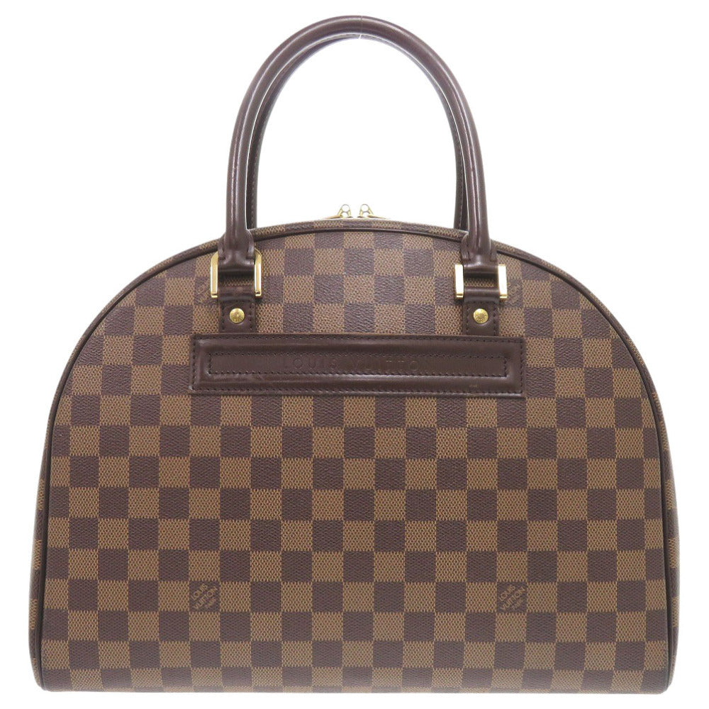 LOUIS VUITTON Handbag N41455 Damier canvas Brown Damier Nolita mens Used Authentic