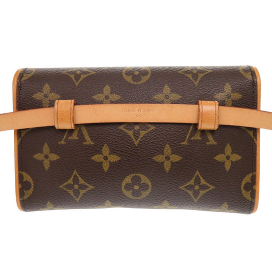 LOUIS VUITTON Waist bag M51855 Monogram canvas Brown Monogram Pochette Florentine Women Used Authentic