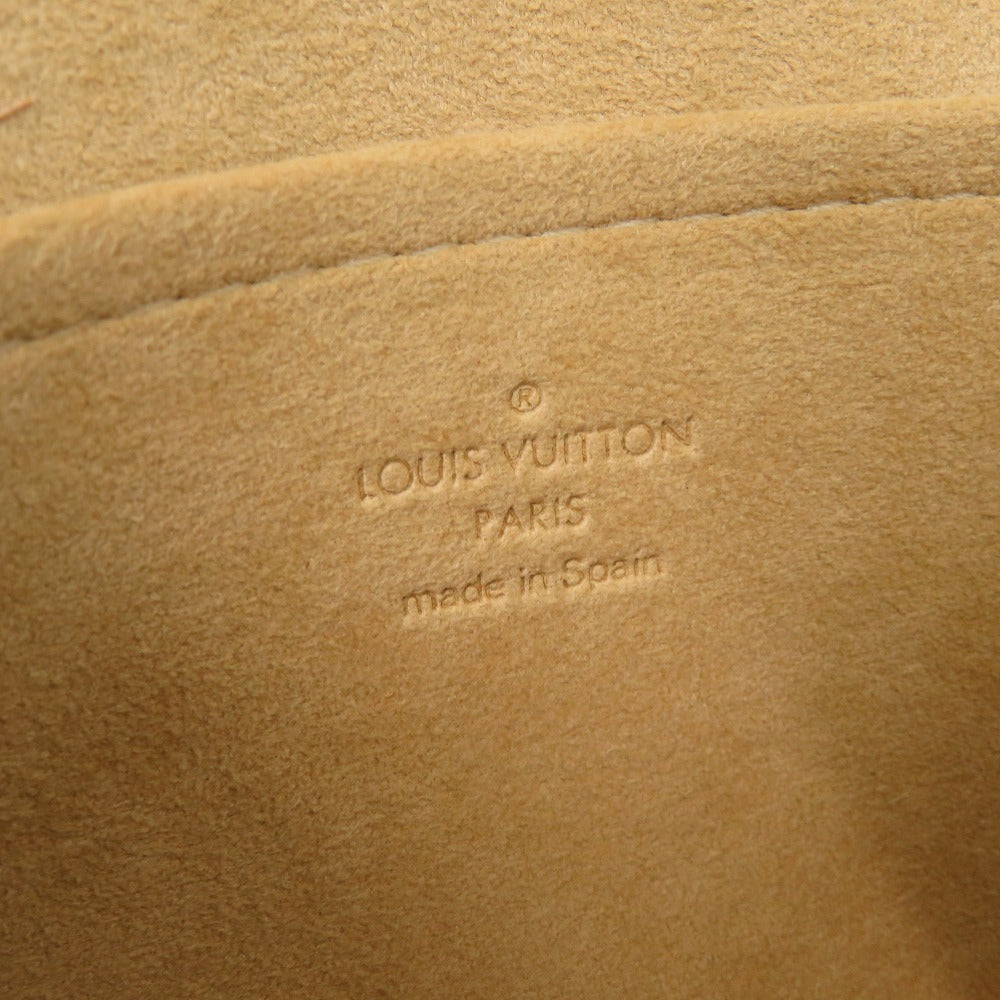 LOUIS VUITTON Shoulder Bag M51852 Monogram canvas Brown Monogram Pochette Twin GM Women Used Authentic