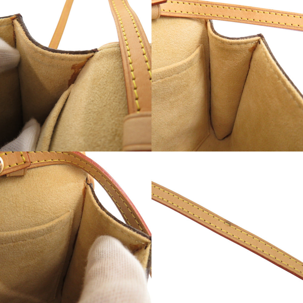 LOUIS VUITTON Shoulder Bag M51852 Monogram canvas Brown Monogram Pochette Twin GM Women Used Authentic