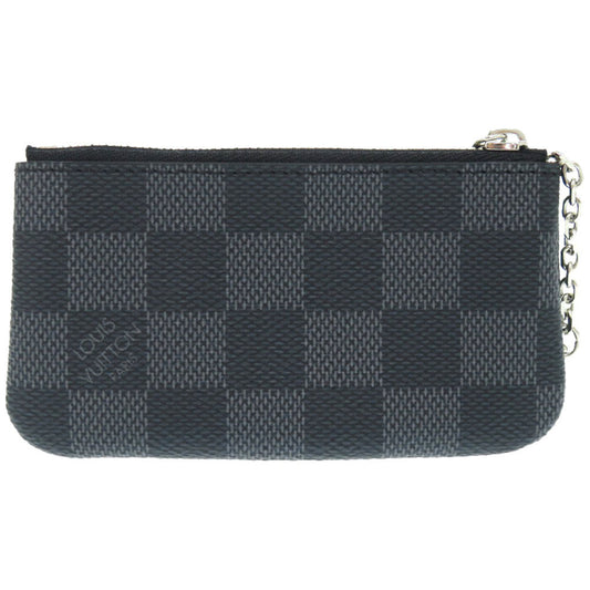 LOUIS VUITTON Coin case N60155 Damier Grafitto Canvas black Damier Graphite Pochette Cre