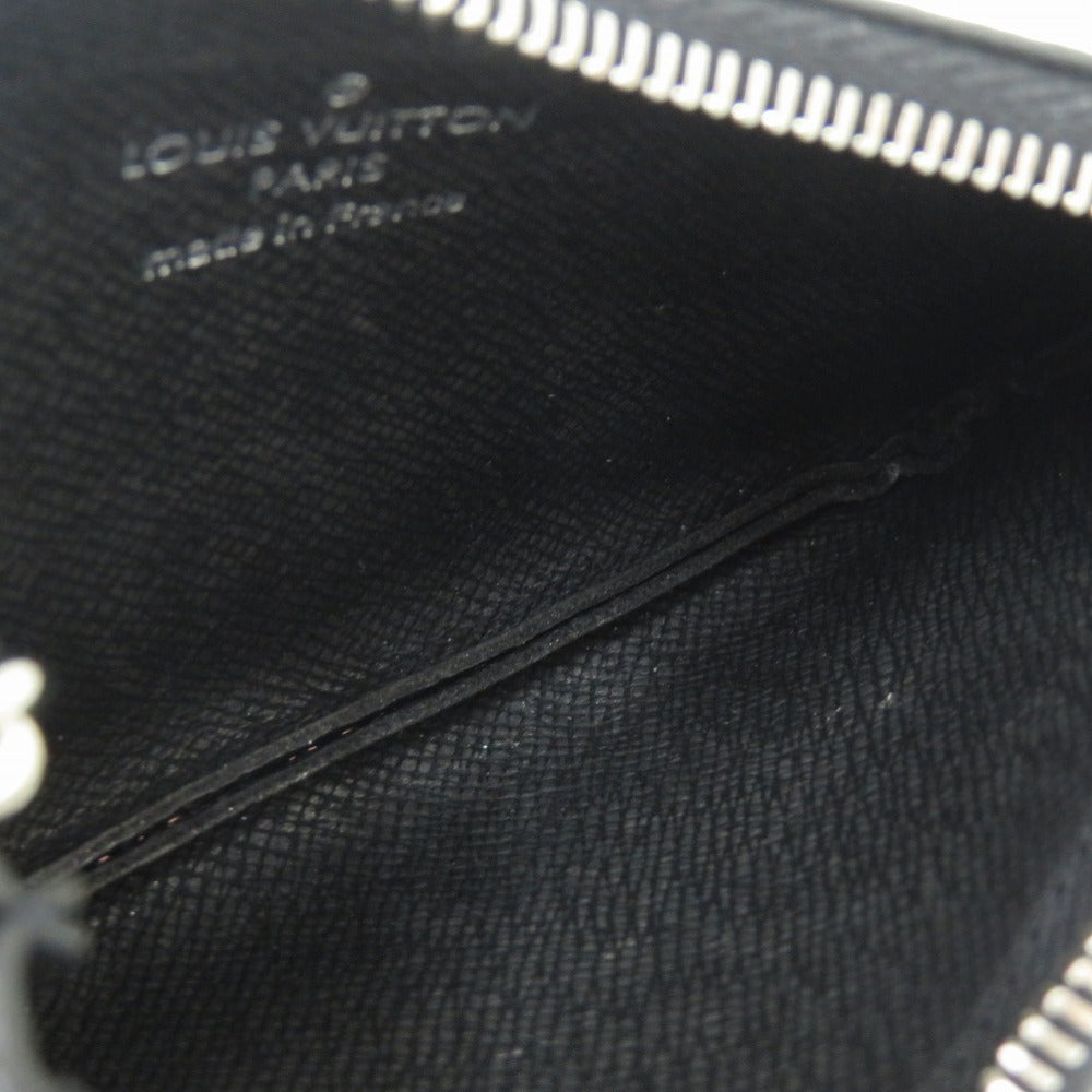 LOUIS VUITTON Coin case N60155 Damier Grafitto Canvas black Damier Graphite Pochette Cre