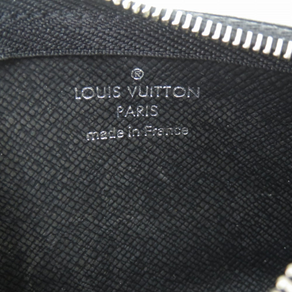 LOUIS VUITTON Coin case N60155 Damier Grafitto Canvas black Damier Graphite Pochette Cre