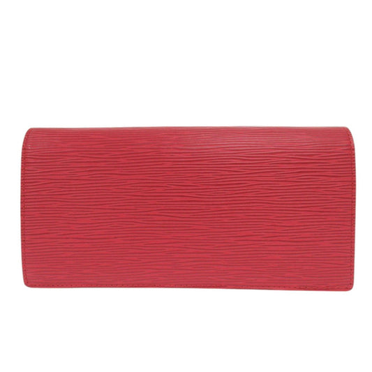 LOUIS VUITTON Shoulder Bag M5273E Epi Leather Red Honfleur Women Used Authentic