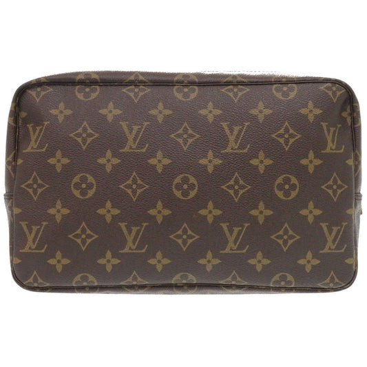 LOUIS VUITTON business bag M47522 Monogram canvas Brown Monogram Truth Cracking Ty 28 mens Used Authentic