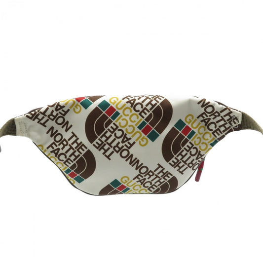 GUCCI Sling bag 650299 Nylon white North Face Collaboration unisex(Unisex) Used Authentic