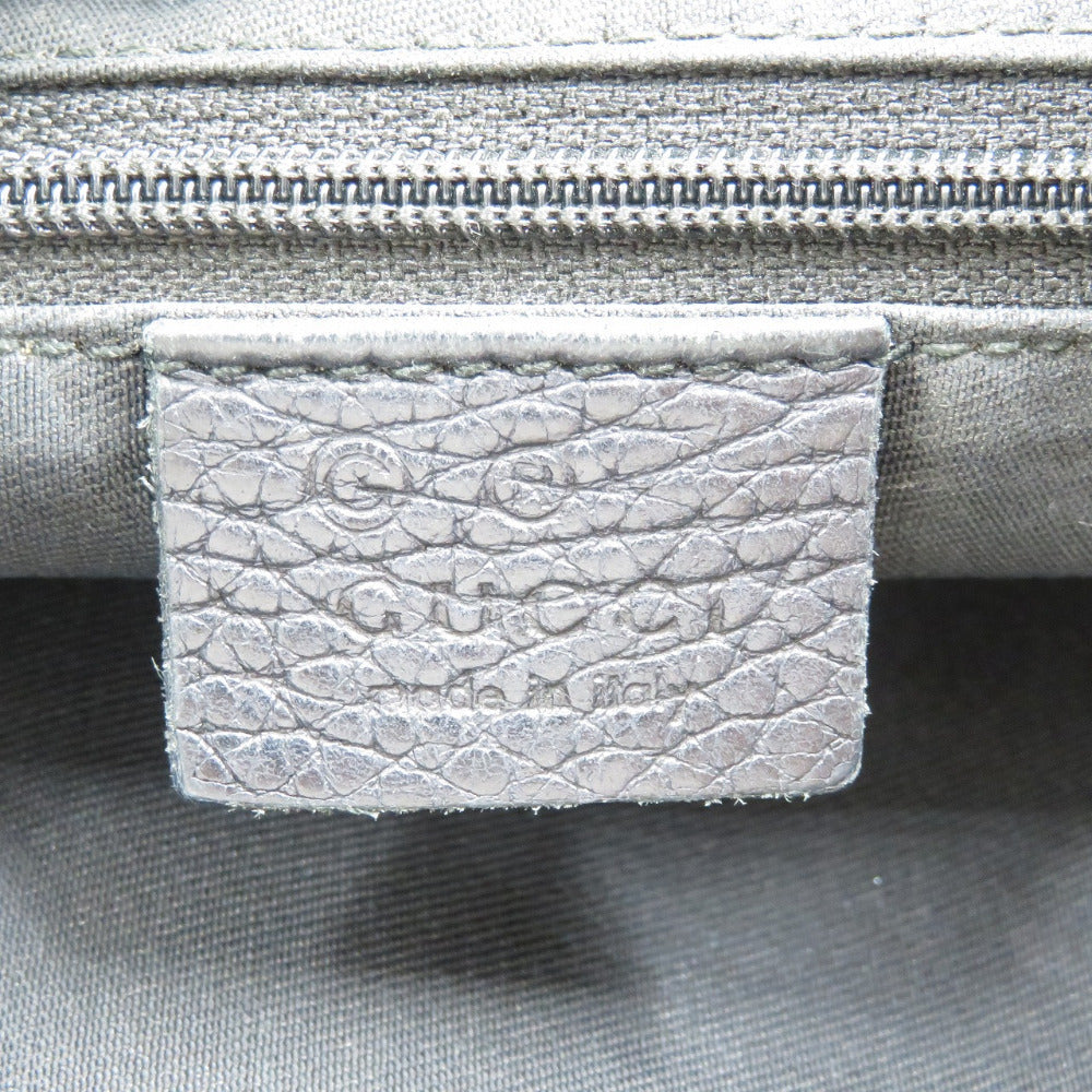 GUCCI Shoulder Bag 196140 GG canvas, leather black
