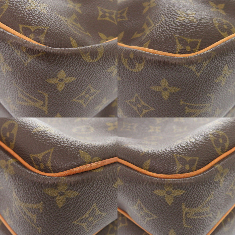 LOUIS VUITTON Shoulder Bag M45252 Monogram canvas Brown Monogram Reporter GM unisex(Unisex) Used Authentic