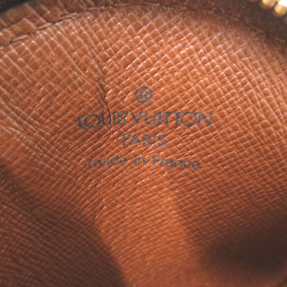 LOUIS VUITTON Coin case M61926 Monogram canvas Brown Monogram Porto Moneron Women Used Authentic