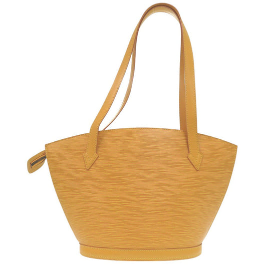 LOUIS VUITTON Shoulder Bag M52339 Epi Leather yellow Saint-Jacques Poignier Long Women Used Authentic