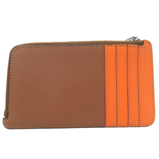 LOEWE Coin case 62208 leather multicolor Coin card holder Cocktail Paula's Ibiza Women Used Authentic