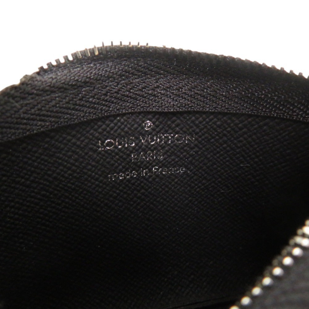 LOUIS VUITTON Coin case N60155 Damier Grafitto Canvas black Damier Graphite Pochette Cre