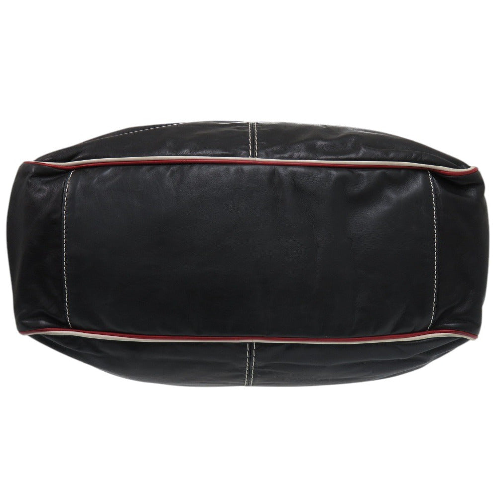 GUCCI Shoulder Bag 194458 leather black