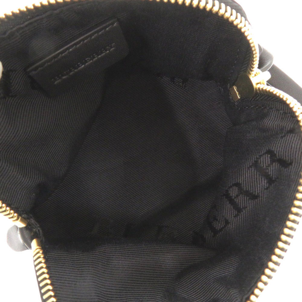 BURBERRY Pouch Nylon Navy Cosmetics Pouch Women Used Authentic