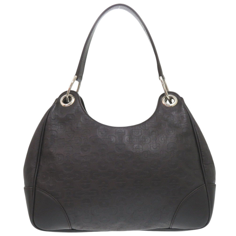 GUCCI Shoulder Bag 257265 leather black