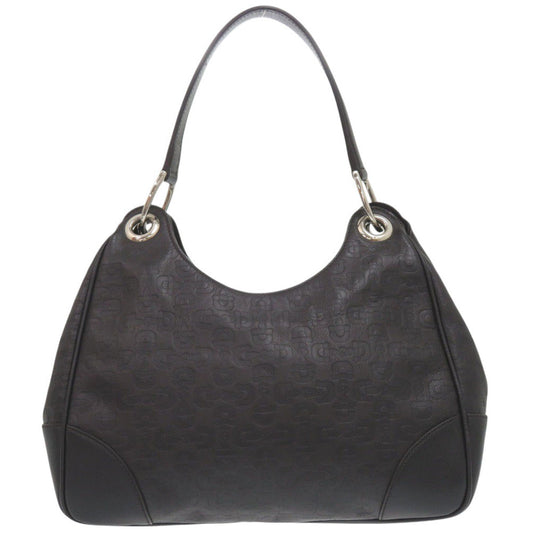 GUCCI Shoulder Bag 257265 leather black