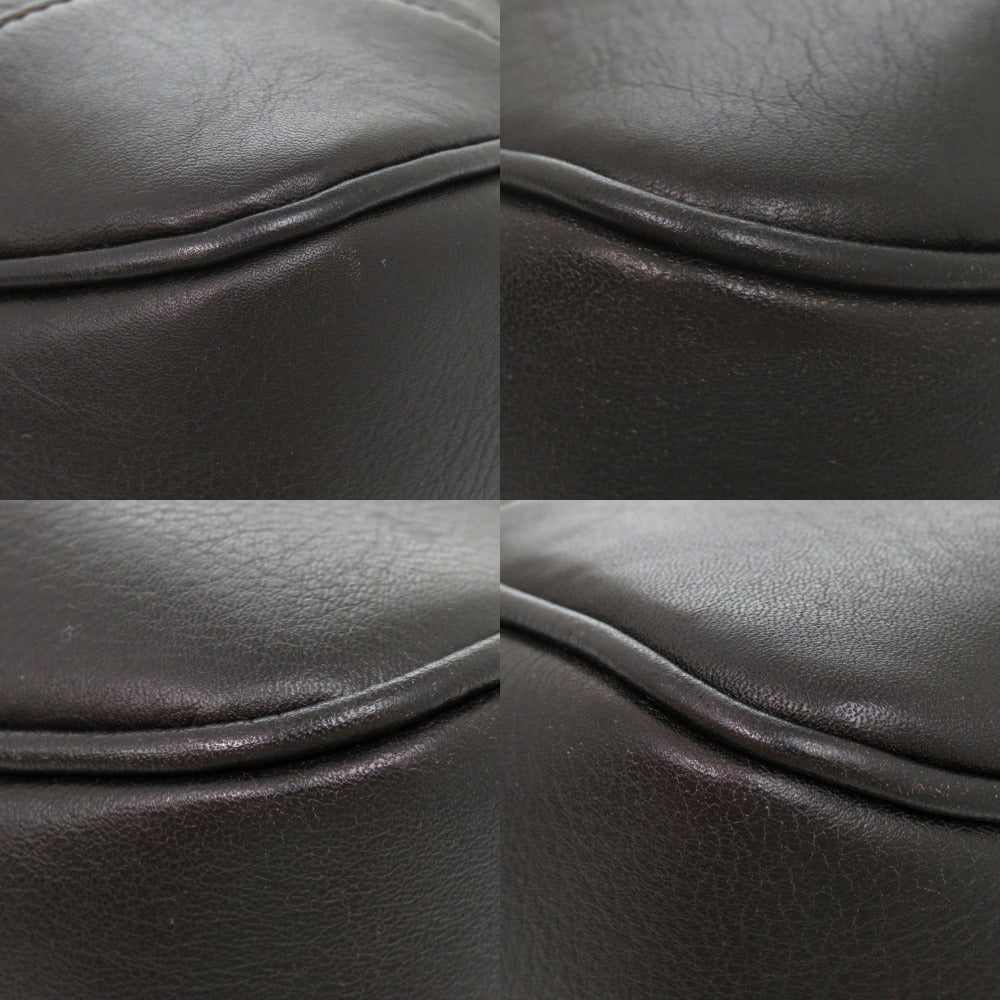 GUCCI Shoulder Bag 257265 leather black