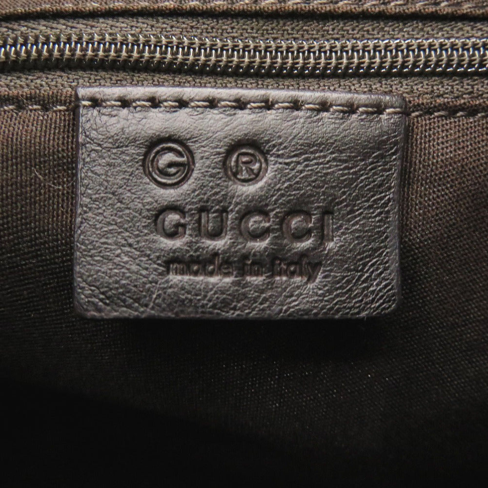 GUCCI Shoulder Bag 257265 leather black
