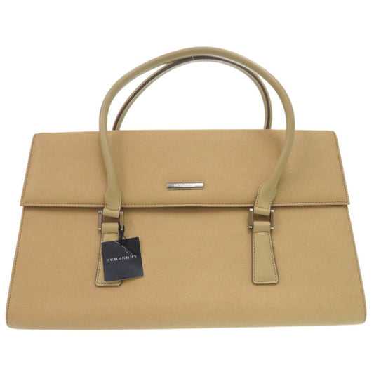 BURBERRY Handbag PVC beige