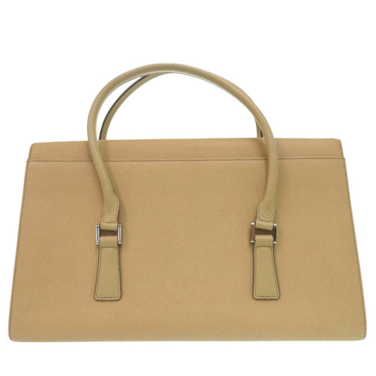BURBERRY Handbag PVC beige
