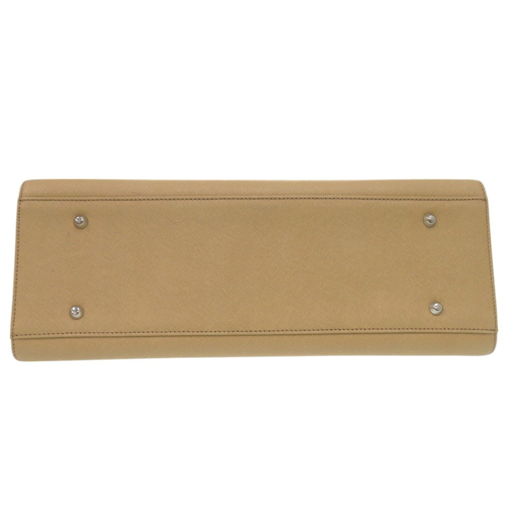 BURBERRY Handbag PVC beige