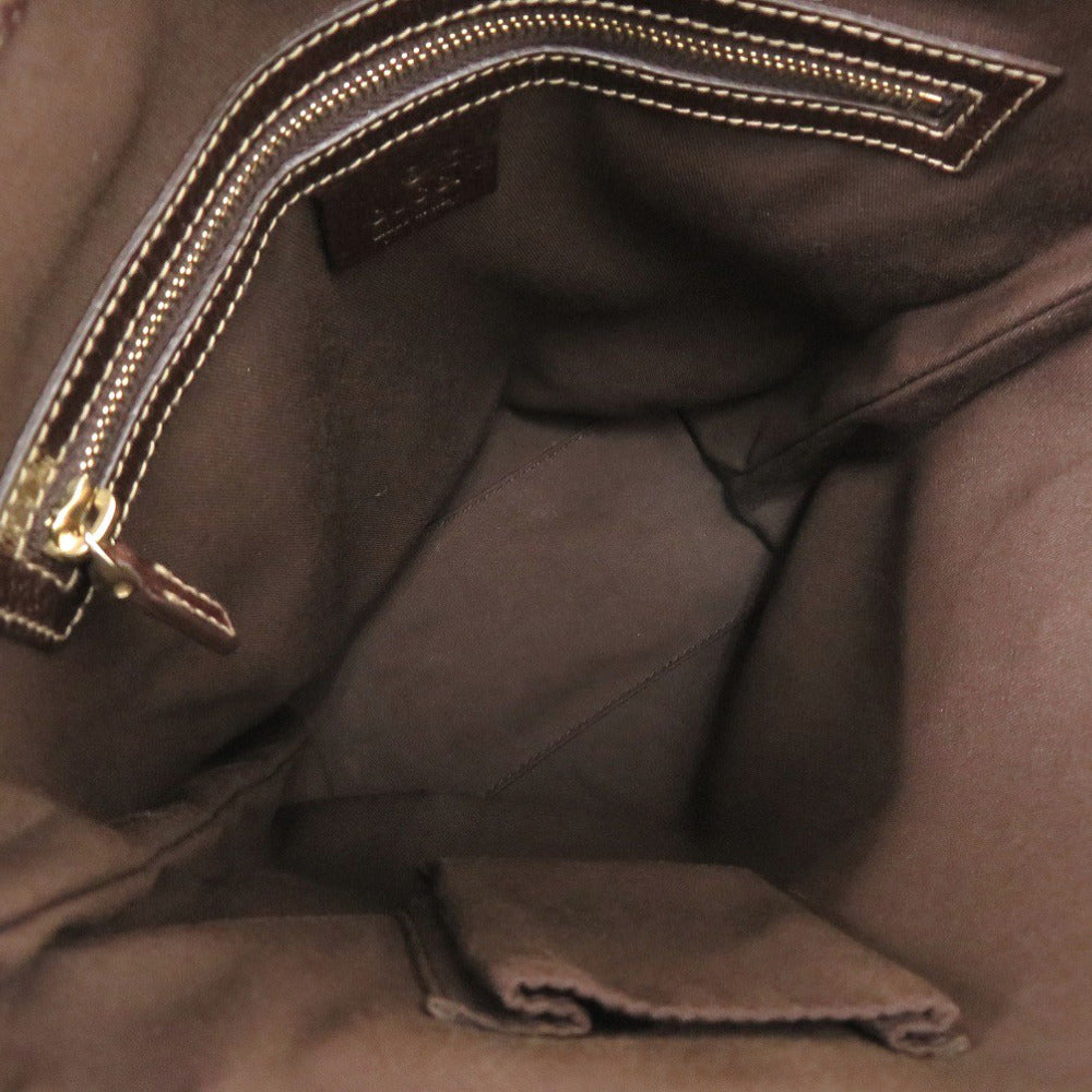 GUCCI Tote Bag 153361 GG canvas Brown Women Used Authentic