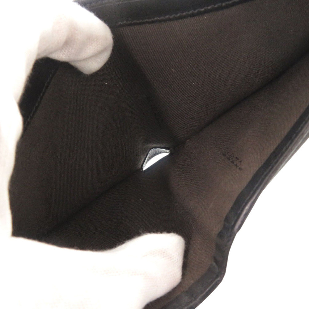 FENDI Bifold Wallet 7M0001 canvas black Zucca