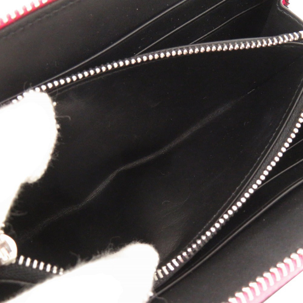 LOEWE Long Wallet Purse 261850 leather pink anagram