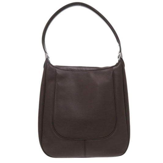 LOUIS VUITTON Shoulder Bag M5896D Epi Leather mocha Epi Sarabah Women Used Authentic