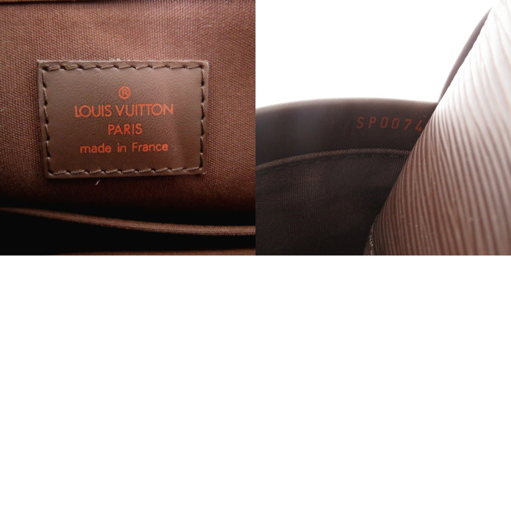 LOUIS VUITTON Shoulder Bag M5896D Epi Leather mocha Epi Sarabah Women Used Authentic