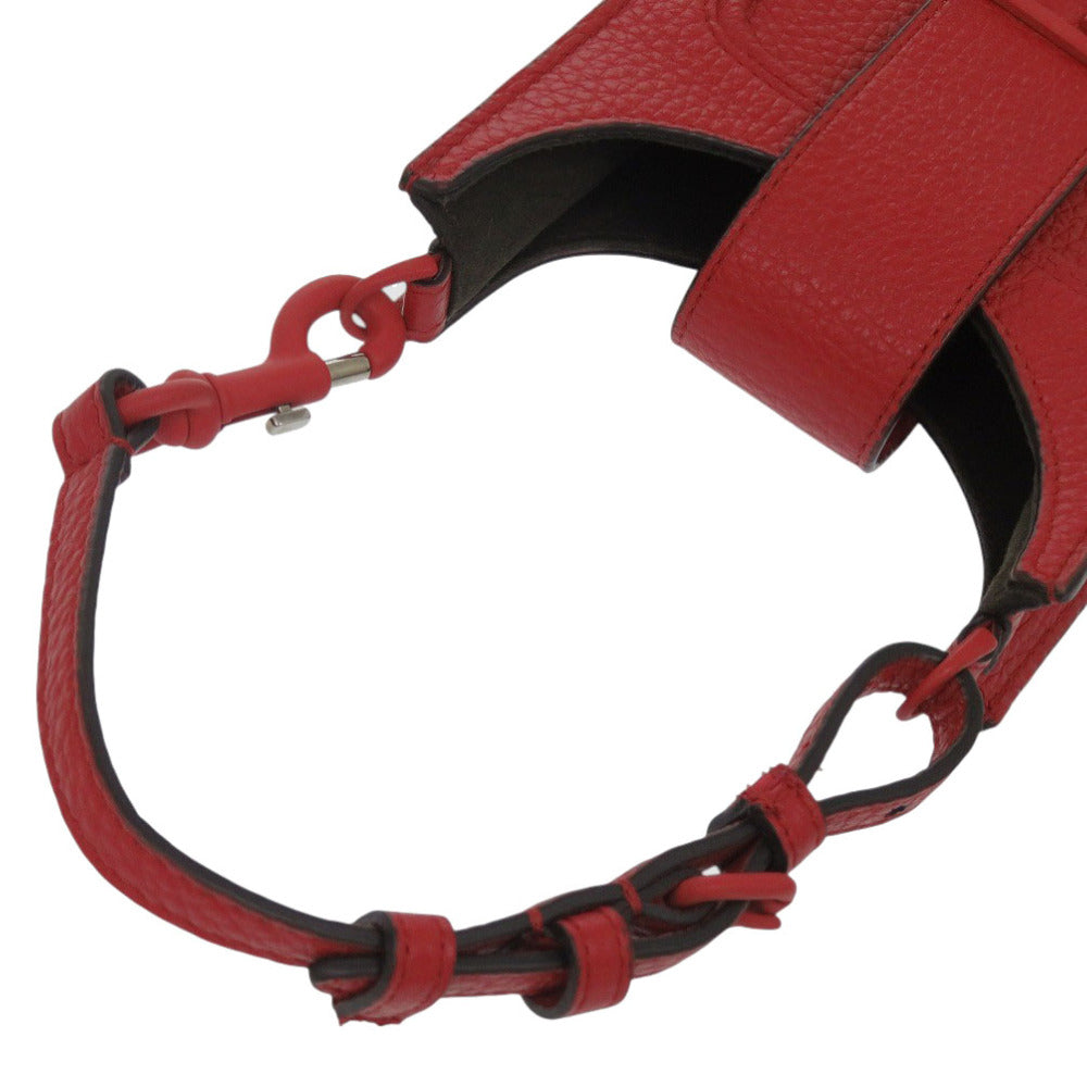 FENDI Shoulder Bag 7AR944 leather Red