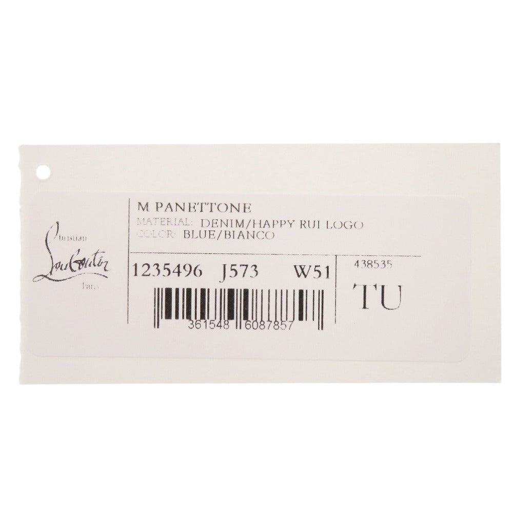 Christian Louboutin Long Wallet Purse 1235496 denim blue