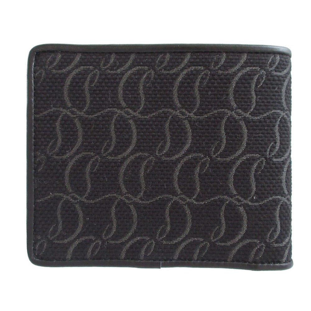Christian Louboutin Bifold Wallet 1245223 canvas black