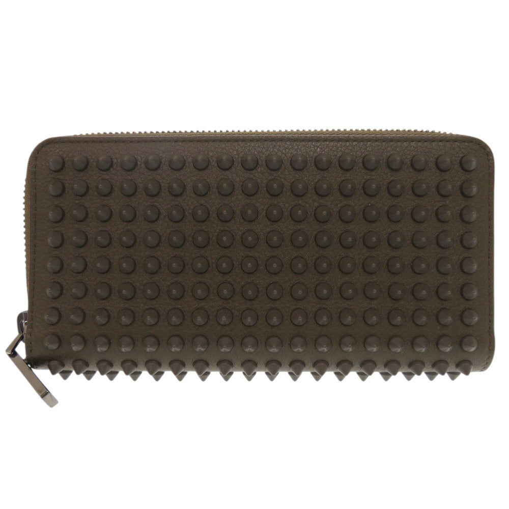Christian Louboutin Long Wallet Purse 1165044 leather black Panettone