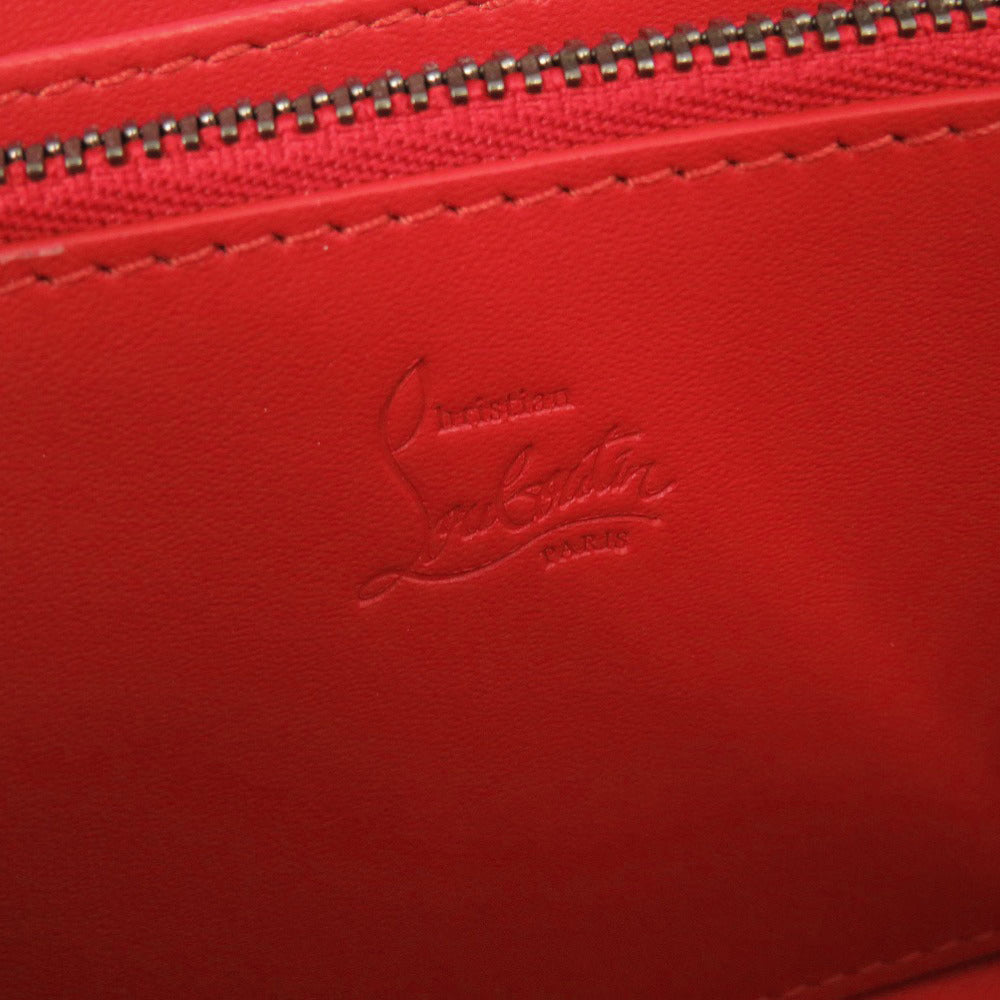 Christian Louboutin Long Wallet Purse 1165044 leather black Panettone