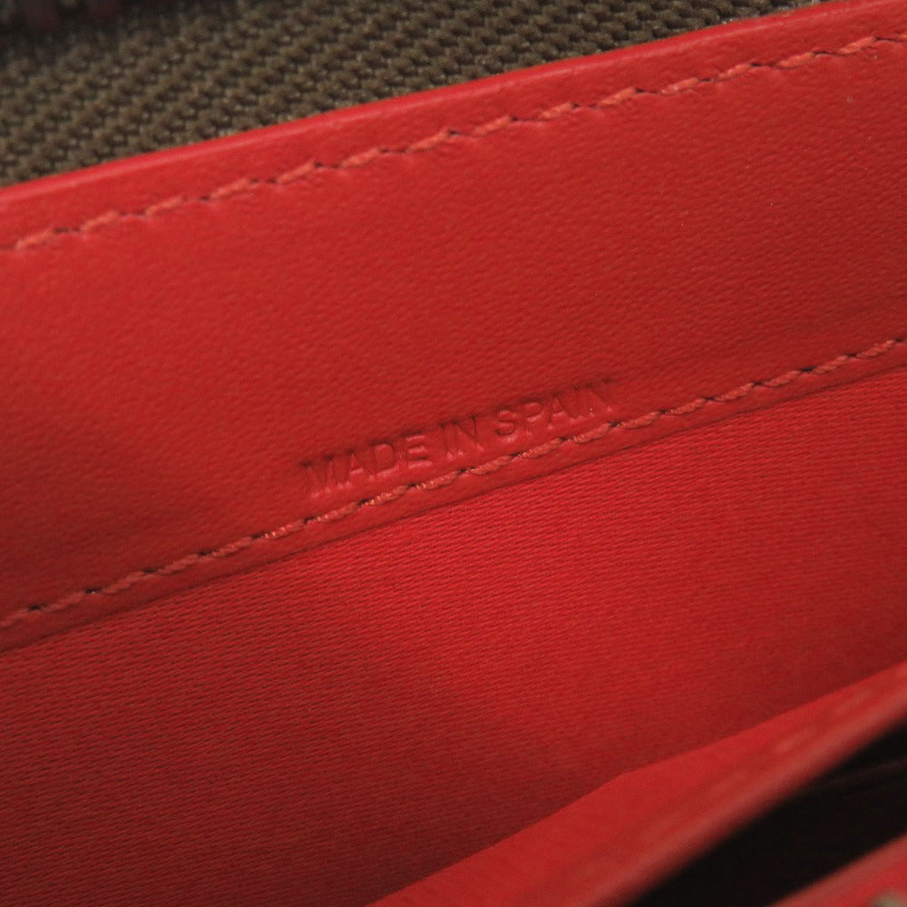 Christian Louboutin Long Wallet Purse 1165044 leather black Panettone