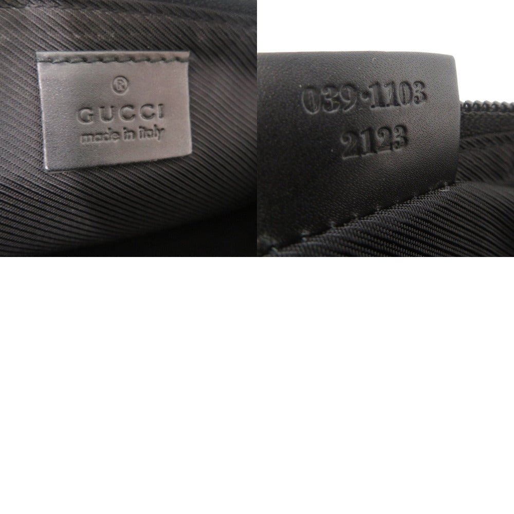 GUCCI Pouch 03911032123 GG canvas black