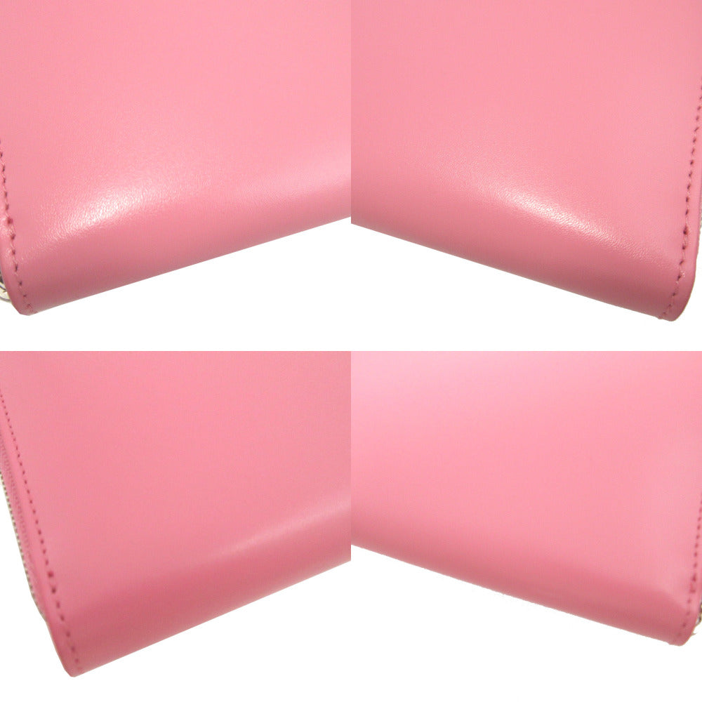 BALENCIAGA Long Wallet Purse 664041 leather pink