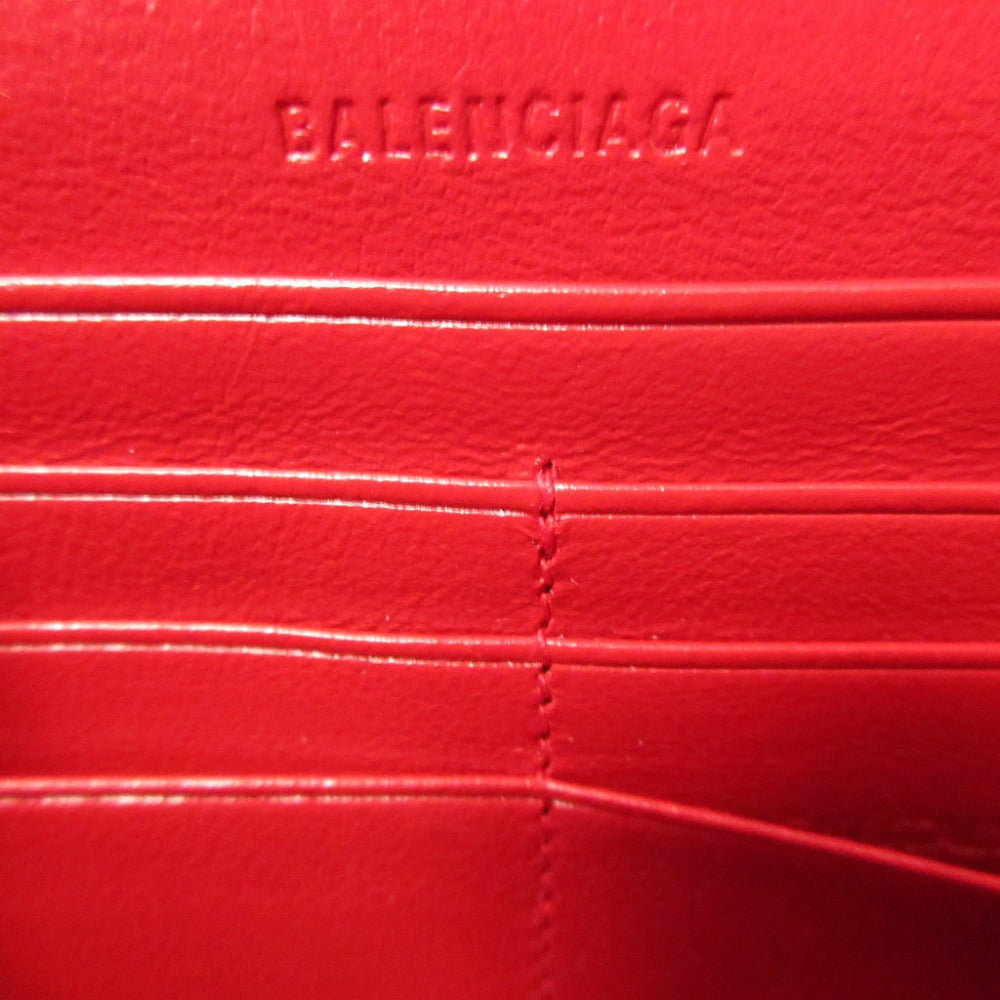 BALENCIAGA Long Wallet Purse 664041 leather pink