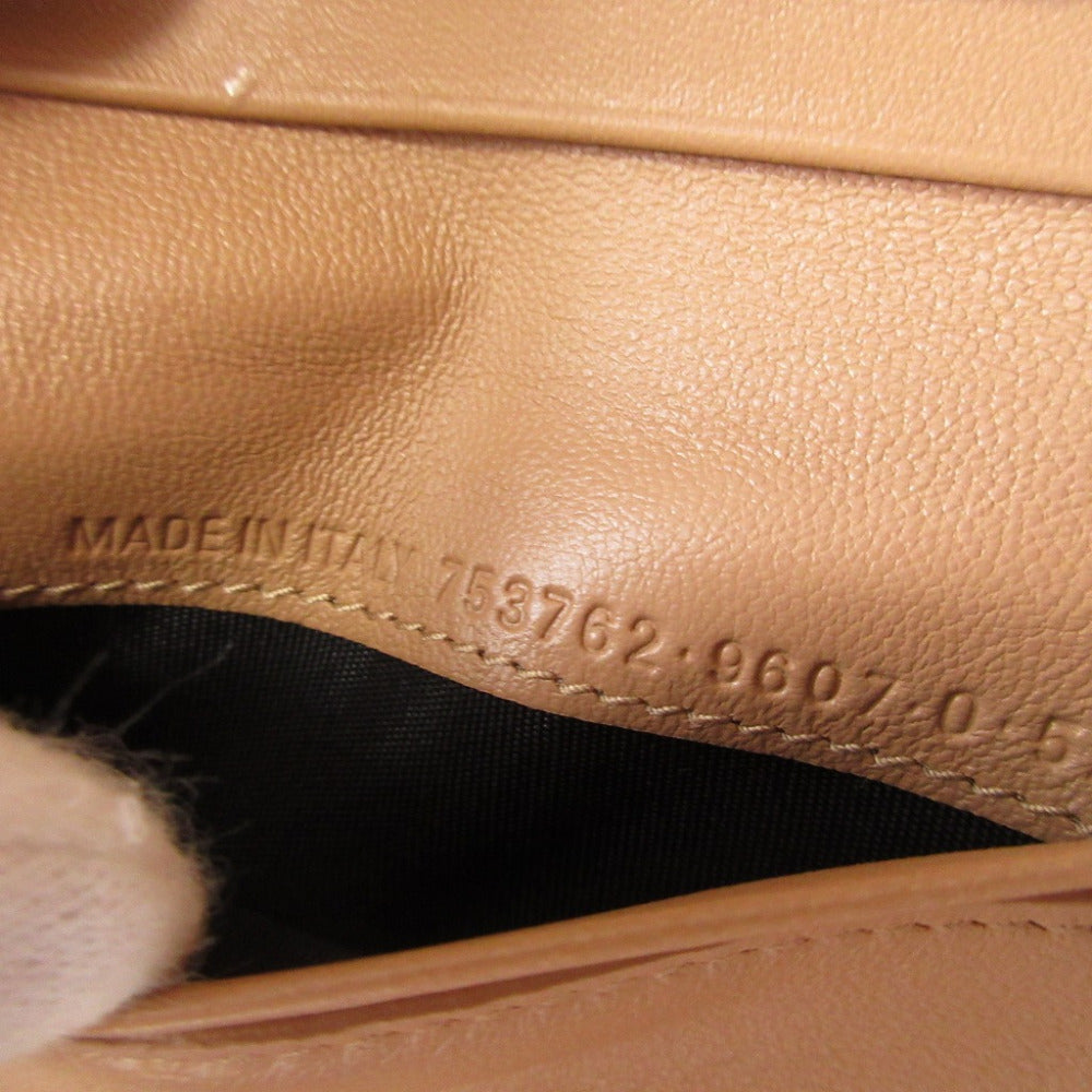 BALENCIAGA Bifold Wallet 753762 leather beige ENVELOPE
